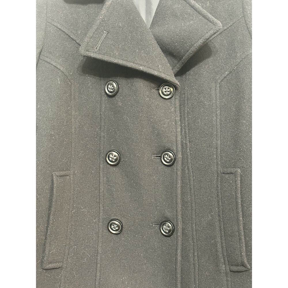 Croft & Barrow Black Wool Coat Small NWT MSRP $170 Great Present Gift - Picture 2 of 16